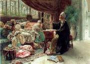 Arab or Arabic people and life. Orientalism oil paintings 190